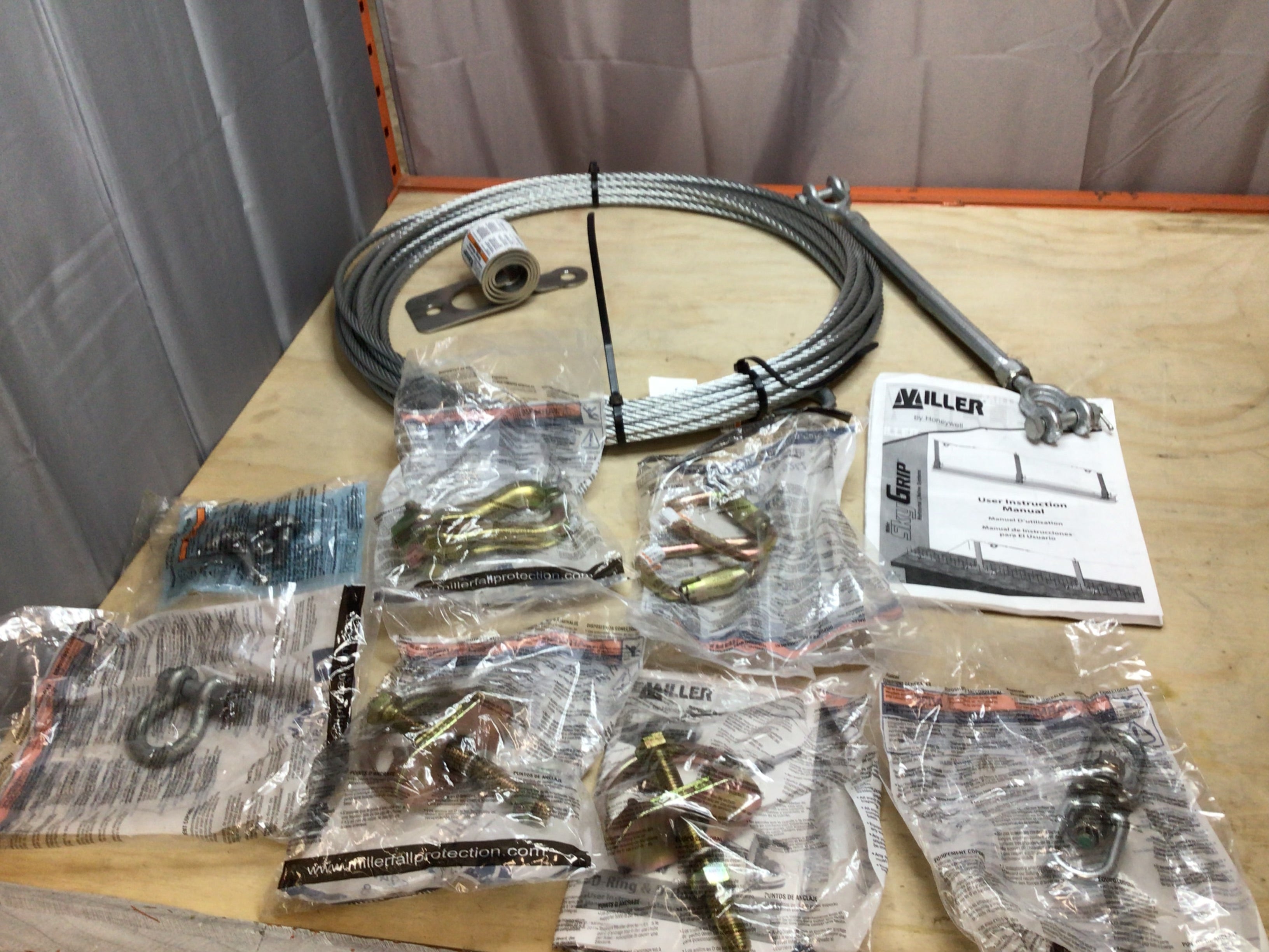 Honeywell Miller Sg416/60Ft Horizontal Lifeline Kit, 60 Ft., 310 Lb Weight (8169882648814)